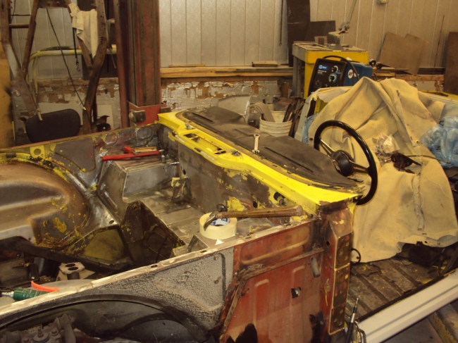Yellow TR6