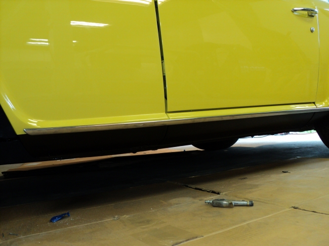Yellow TR6