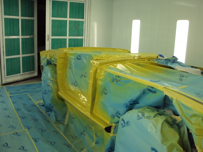 Yellow TR6