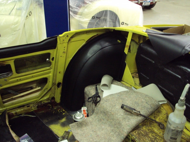 Yellow TR6