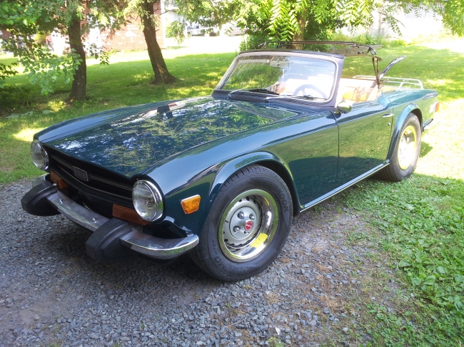 Mallard Blue TR6