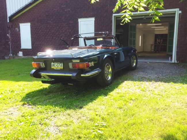 Mallard Blue TR6